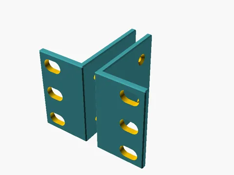 🔩 Rackmount Ears render